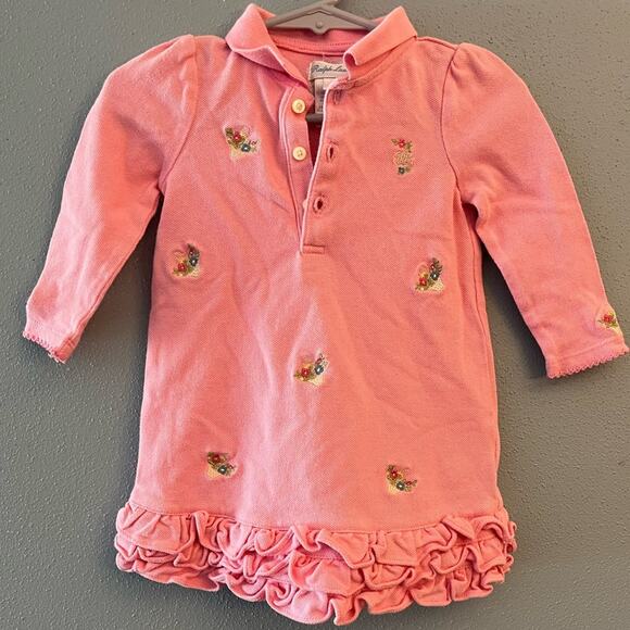 Ralph Lauren Embroidered Polo Dress - Picture 1 of 3